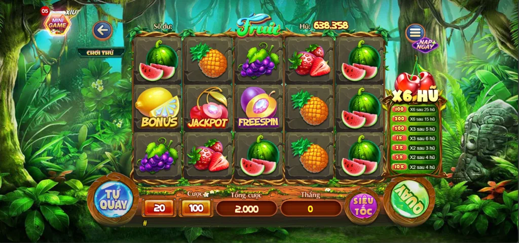 Game Nổ Hũ Fruit Tại Betvip