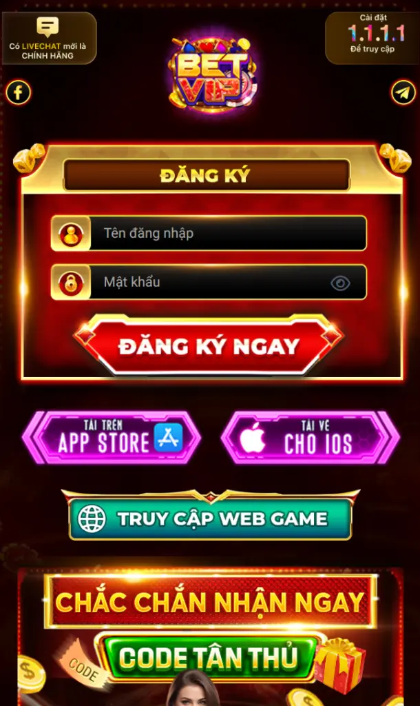 Tải Betvip cho iOS
