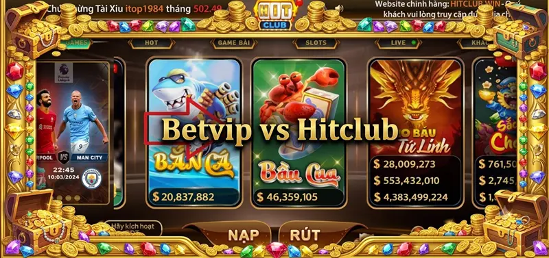 Betvip vs Hitclub