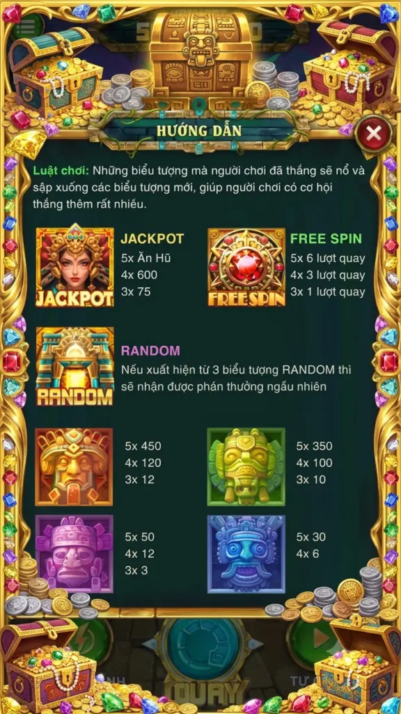 Hướng Dẫn Kho Báu Cổ Đại Betvip